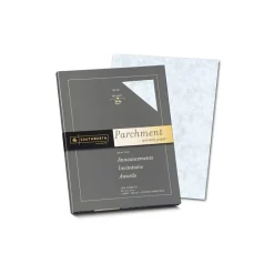 Best Parchments 8.5" x 11" Multipurpose Paper, 24 Lbs., 100 Brightness, Blue, 100/Box (P964CK) Multipurpose Paper