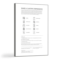 Outlet Resume Paper, 8.5" x 11", 24 lb., Wove-Finish, White, 100 Sheets/Box (R14CF) Resume Paper
