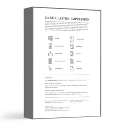 Discount 8.5"W x 11"L Business Paper, 20 lbs., Wove Finish, 500/Box (13C) Resume Paper