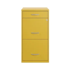 Hot SOHO Organizer 3-Drawer Vertical File Cabinet, Letter Size, Lockable, Goldfinch (25280) File Cabinets