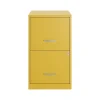 Outlet SOHO Smart File 2-Drawer Vertical File Cabinet, Letter Size, Lockable, Goldfinch (25272) File Cabinets