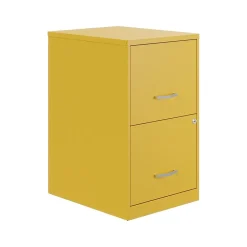 Outlet SOHO Smart File 2-Drawer Vertical File Cabinet, Letter Size, Lockable, Goldfinch (25272) File Cabinets