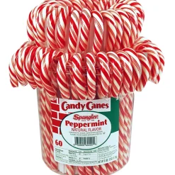 Hard Candy & Lollipops<Spangler Peppermint Candy Canes, 60 oz., 60 Pieces (211-X0012)