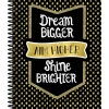 Sale Sparkle and Shine Teacher Planner Plan Book, Dream Bigger Aim Higher Shine Brighter, Paperback (105020) Grade Books