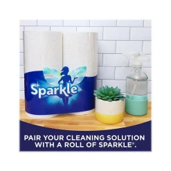 Paper Towels<Sparkle Pick-A-Size with Thirst Pockets Paper Towels, 2-ply, 110 Sheets/Roll, 24 Rolls/Pack (22264/50)