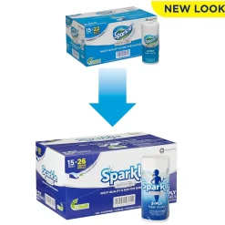 Paper Towels<Sparkle Professional Paper Towels, 2-ply, 85 Sheets/Roll, 15 Rolls/Pack (2717714)