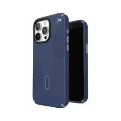 Cell Phone Cases<Speck Presidio 2 Grip MagSafe ClickLock Phone Case for iPhone 15 Pro Max, Coastal Blue/Dust Gray (150463-3206)