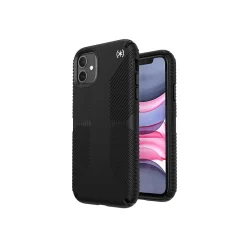Cell Phone Cases<Speck Presidio2 Grip Black/Black/White Case for iPhone 11 (138538-D143)