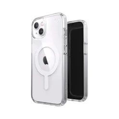 Cell Phone Cases<Speck Presidio Perfect-Clear Compatible with MagSafe Clear Case for iPhone 13 (141760-5085)