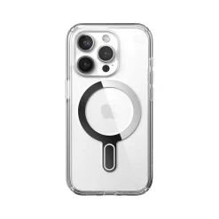 Cell Phone Cases<Speck Presidio Perfect-Clear MagSafe Case for iPhone 15 Pro, Clear/Chrome (150449-3199)