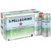 Bottled Water<S.Pellegrino Sparkling Natural Mineral Water, 11.15 Fl oz. Cans (8 Count), 8/Pack (12394227)