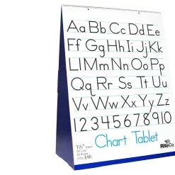 Hot Spiral-Bound Flip Chart Stand with 1/2" Ruled Chart Tablet Easel Paper Pads