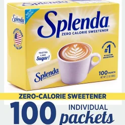 Sugar & Sweeteners<Splenda Artificial Sweeteners, 100/Box (HFP20002)
