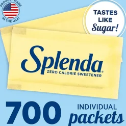 Sugar & Sweeteners<Splenda Artificial Sweeteners, 700/Box (HFP20019)