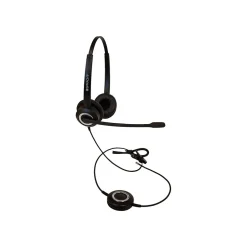 Spracht ZUM Noise Canceling Stereo Headset, Over-the-Head, Black (ZUMRJ9B)* Headsets