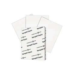 Best Digital 90 lb. Paper, 8.5" x 11", White, 250 Sheets/Pack (015101) Card Stock