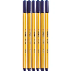Stabilo Point 88 Pens Night Blue No. 22 [Pack Of 20] (20PK-SW88-22) Sale
