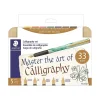 Staedtler Calligraphy Fountain Pen Set, Assorted Colors Ink (899 SM5 NA)