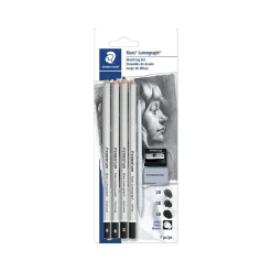 Staedtler Mars Lumograph Wooden Pencils, No. 1 Soft Lead, 4/Pack (100CSBK7A6) Sale