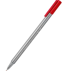 Staedtler triplus Fineliner 334 Felt Pens, Super Fine Point, Assorted Ink, 10 Pack (334 SB10US)