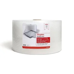 Staples 3/16" Bubble Roll, 12" x 200', Clear (ST59156)* Bubble Rolls