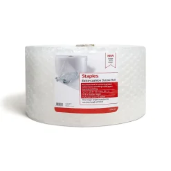 Staples 5/16" Bubble Roll, 12" x 125', Clear (ST59158)* Bubble Rolls