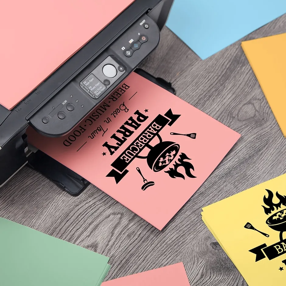 110 lb. Cardstock Paper, 8.5" x 11", , 250 Sheets/Ream (49701) Card Stock