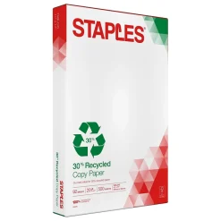 Discount 30% Recycled 11" x 17" Copy Paper, 20 lbs., 92 Brightness, 500/Ream (112390) Copy Paper
