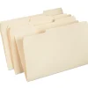 Staples 30% Recycled File Folders, 1/3-Cut Tab, Legal, Manila, 100/Box (ST56680-CC) New