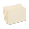 Staples 30% Recycled Reinforced File Folder, 1/3-Cut Tab, Legal Size, Manila, 100/Box (ST606814/606814) Hot