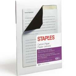Clearance ® 8.25" x 11.25" Medical Carbon Paper, Black, 100 Sheets/Ream, /Box (ST34694) Security & Carbon