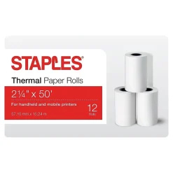Online 2.25" x 50' Thermal Fax Paper, 12/Carton (29886) Pos Paper