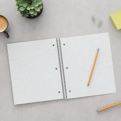 Staples Accel 1-Subject Subject Notebook, 8-1/2