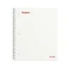 Staples ® Accel 1-Subject Subject Notebooks, 8.5" x 11", College Ruled, 100 Sheets, White (25539M) Best
