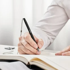 Staples ® Anchor Counter Top Pens, Medium Point, 1.0mm, Black Ink (ST31587) New