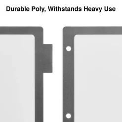 Staples Better Print & Apply Label Plastic Divider, 5 Tabs, Assorted Colors, 1 Set (23279-CC)