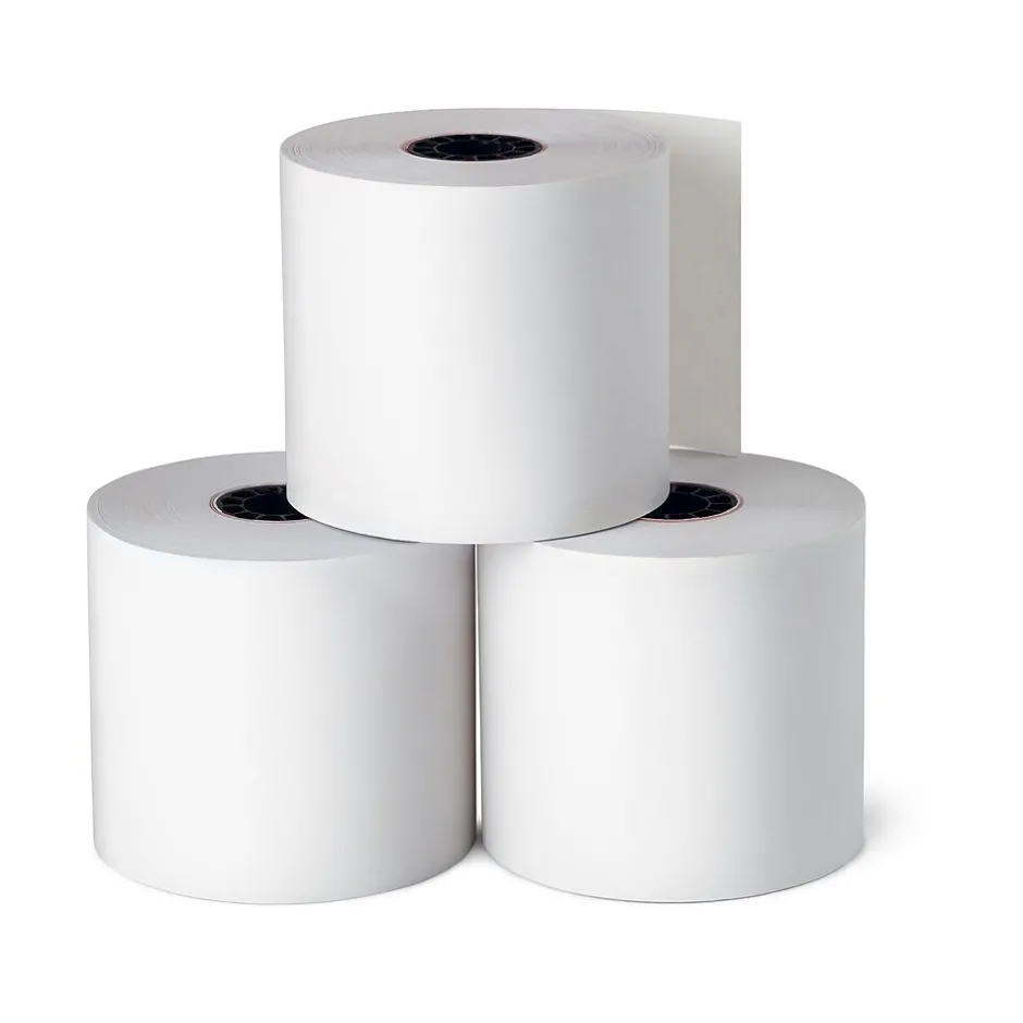 Hot Bond Paper Roll, 2 1/4" x 130', 12/Pack (28403/15154) Pos Paper