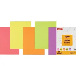 New ® Brights 8.5" x 11" (US letter) Multipurpose Paper, 24 lbs., 800/Ream (25492) Multipurpose Paper