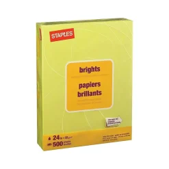 Outlet Brights Multipurpose Paper, 24 lbs., 8.5" x 11", , 500/Ream (20107) Multipurpose Paper