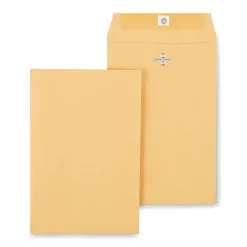 Staples Clasp #1 Kraft Catalog Envelope, 6" x 9", Kraft, 12/Pack (19003/594411)* Catalog