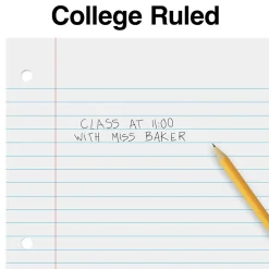 Staples ® College Ruled Filler Paper, 5.5