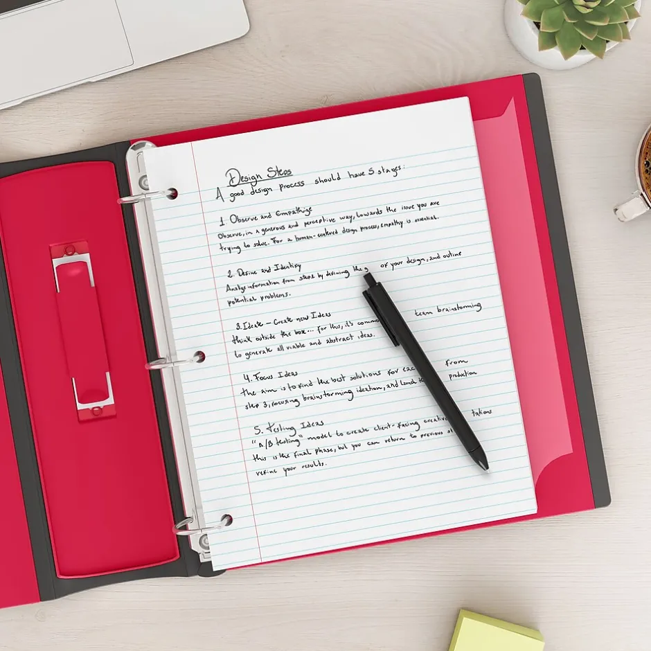 Staples College Ruled Filler Paper, 8.5" x 11", White, 200 Sheets/Pack (TR58372) Discount