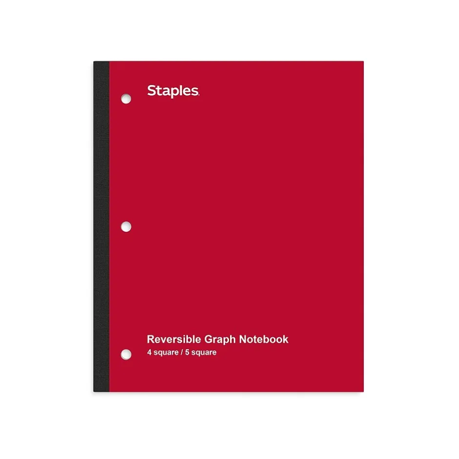 Staples ® Combo 1-Subject Subject Notebooks, 8.5" x 11", Specialty Ruled, 100 Sheets, Assorted (06497) Online