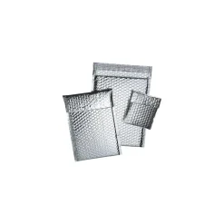 SI Products Staples Cool Shield Bubble Mailer, 6.5" x 10.5", Silver, 100/Carton (INM610)* Bubble Mailers