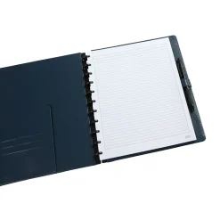 Staples ® Customizable Arc Notebook Systems, 8.5" x 11", Narrow Ruled, 60 Sheets, Colonial Blue (51529) Sale