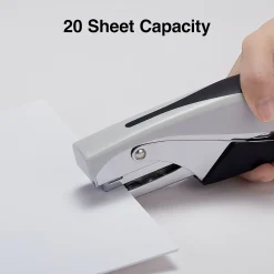 Staples Deluxe Plier Stapler, 20 Sheet Capacity, Black/Gray (24546/17584) Discount