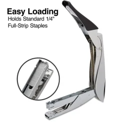 Staples Deluxe Plier Stapler, 20 Sheet Capacity, Black/Gray (24546/17584) Discount