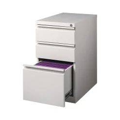New 3-Drawer Vertical File Cabinet, Locking, Letter, Putty/Beige, 22.88