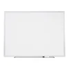 New Durable Magnetic Porcelain Dry-Erase Whiteboard, Aluminum Frame, 4' x 3' (52467/28331) Dry Erase