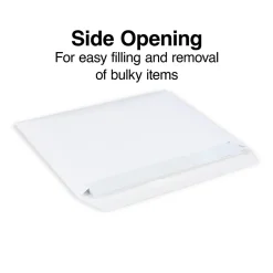 Staples EasyClose Booklet Envelopes, 12"L x 9"H, White, 100/Box (SPL570227)* Business